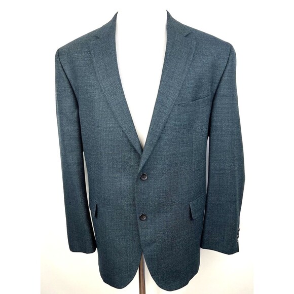 Kannon’s Clothing x Loro Piana Zelander Merino Wool Silk Sport Coat Green 50R - Picture 2 of 15
